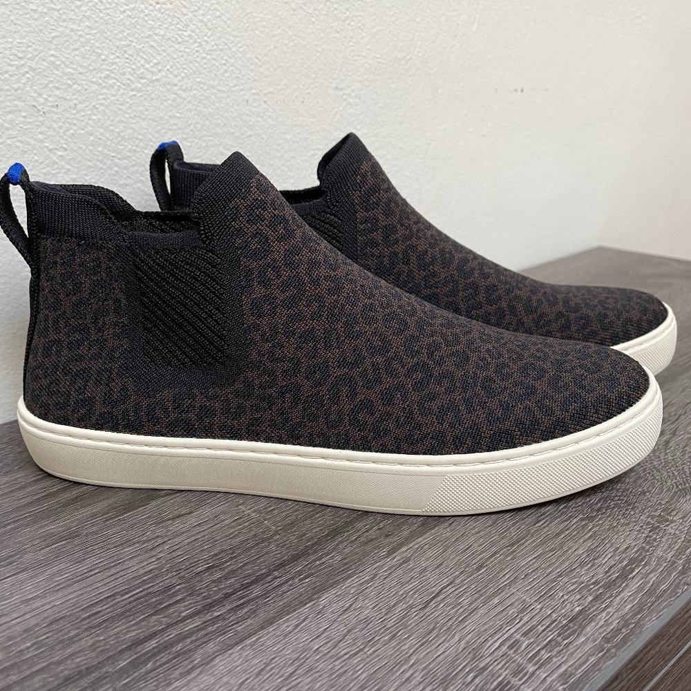 Rothy's Chelsea espresso spot the ankle boot size 10.5